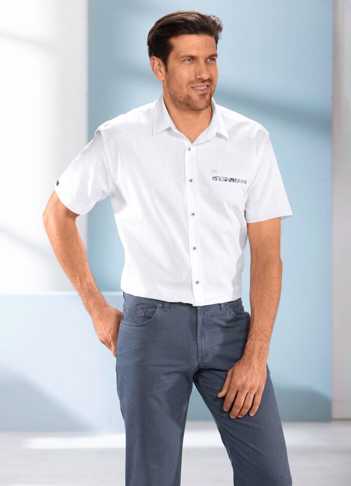 Hemd von &laquo;Milano Italy&raquo; in 2 Farben 