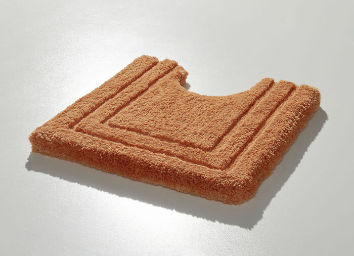 Badgarnitur mit rutschhemmender Rückseite MANDARINE