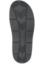 Gemini, klassische Herren-Sandalen, mit Klettverschluss SCHWARZ