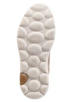 Waldl&auml;ufer Schn&uuml;rschuh mit Zierperforation SAND-BRAUN-JEANS