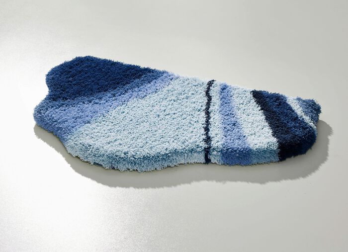 Tolle Badgarnitur in barfussweicher Qualit&auml;t BLAU