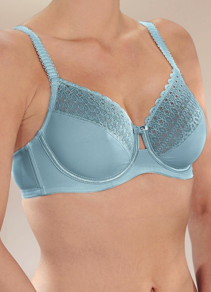 Sassa Zweierpack B&uuml;gel-BH 1X EISBLAU, 1X WEISS