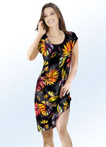 Klaus Modelle Kleid mit farbbrillantem Druckdessin 