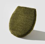 Badgarnitur mit rutschhemmender Latex-R&uuml;ckseite OLIV