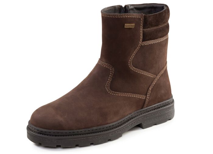 GINO GALANTE, gef&uuml;tterte Herren-Stiefel, Winterschuhe, mit Lammfell 