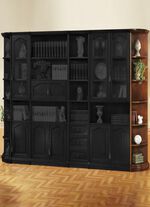 Teilmassive M&ouml;belserie mit Echtholzfurnier NUSSBAUM