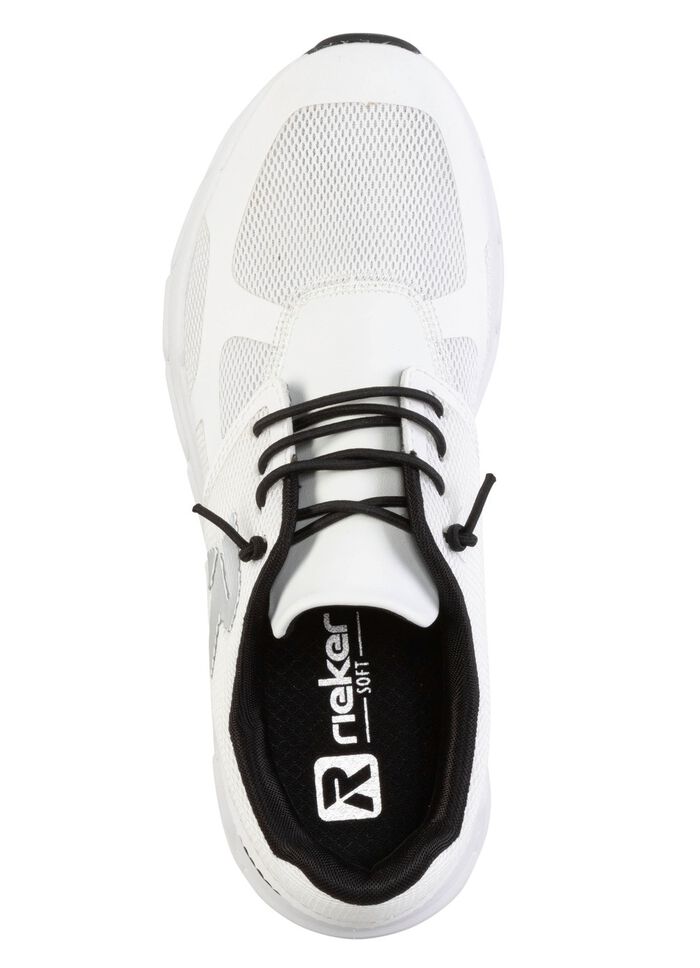 Rieker Sneaker aus teilweise beschichtetem Meshmaterial 