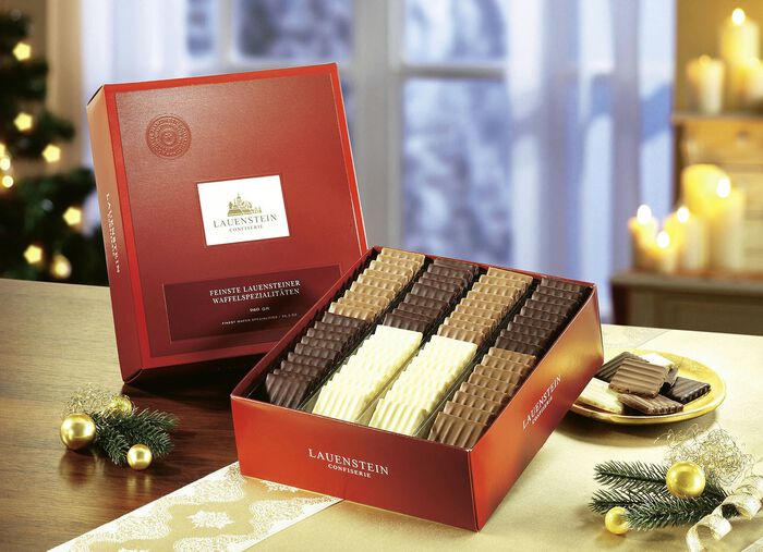 &laquo;BURG LAUENSTEIN&raquo; Waffelbl&auml;ttchen 