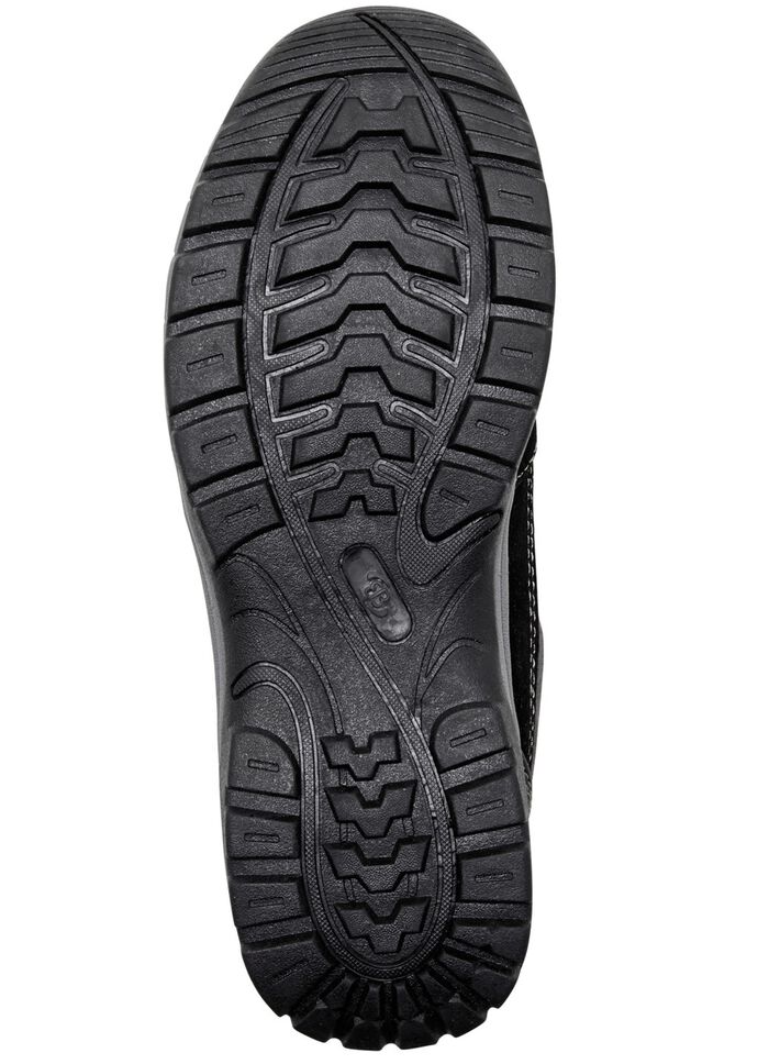 Sportliche Herren-Slipper, mit herausnehmbarem Fussbett SCHWARZ-GRAU