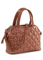 Laurina, Tasche, Damen, mit abnehmbarem, verstellbarem Umh&auml;ngeriemen COGNAC