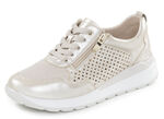 Caprice, sommerliche Damen-Sneaker, Weite K, mit herausnehmbarem Fussbett GOLD