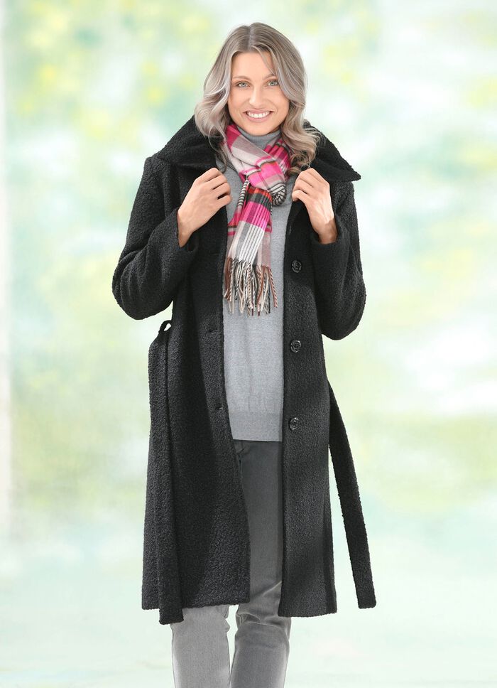 Mantel mit G&uuml;rtel 