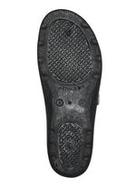 Zweierpack klassische Damen-Pantoletten, Weite H, mit Klettverschluss 