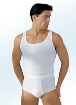 Hermko Mehrfachpack Sportjacken aus Doppelripp, weiß