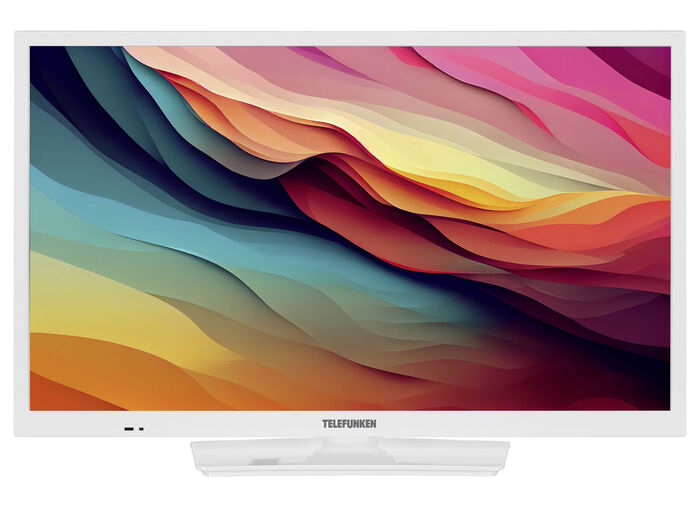 Telefunken XH24O550M HD-Ready-LED-Fernseher WEISS