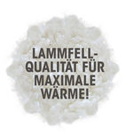 Plüsch-Hausschuhe in Wildleder-Optik BEIGE