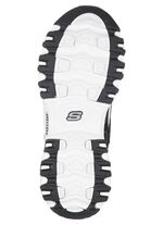 SKECHERS, sportliche Damen-Sneaker, mit herausnehmbarem Fussbett SCHWARZ-WEISS