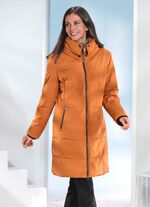 Funktions-Kurzmantel mit variabel tragbarem Kragen 