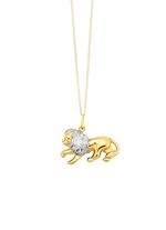 L&ouml;wen-Anh&auml;nger in Bicolor 