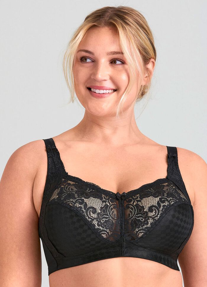 Miss Mary BH mit elastischen Spitzeneins&auml;tzen 