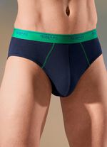 Viererpack Slips mit Elastikbund 