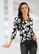 Shirt der Marke Klaus Modelle mit 3/4-langen &Auml;rmeln 