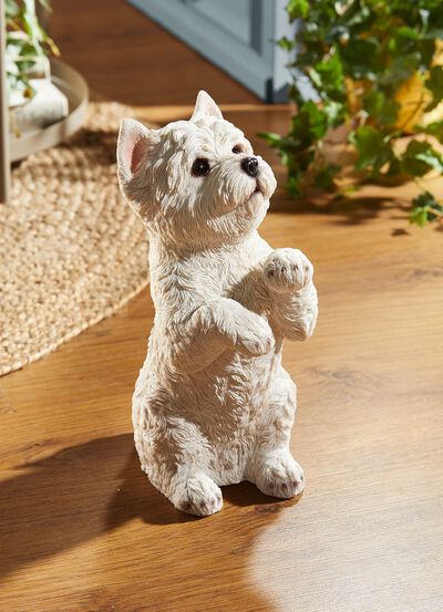 West Highland Terrier aus Polyresin 