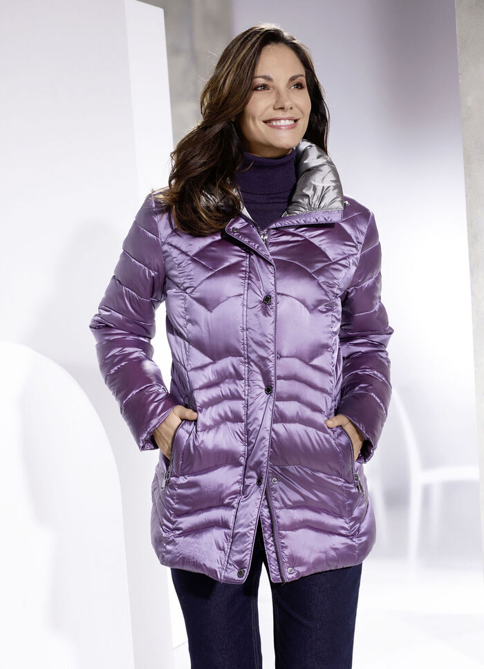 Funktionsjacke mit 2-Wege-Reissverschluss 