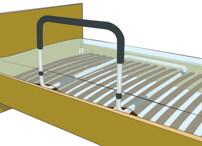 Macht das Aufstehen leichter: Bett-Aufstehhilfe