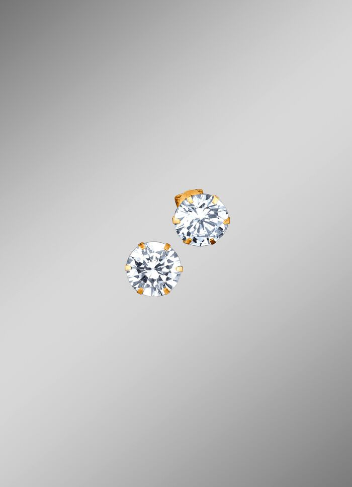 Ohrstecker mit Zirkonia 