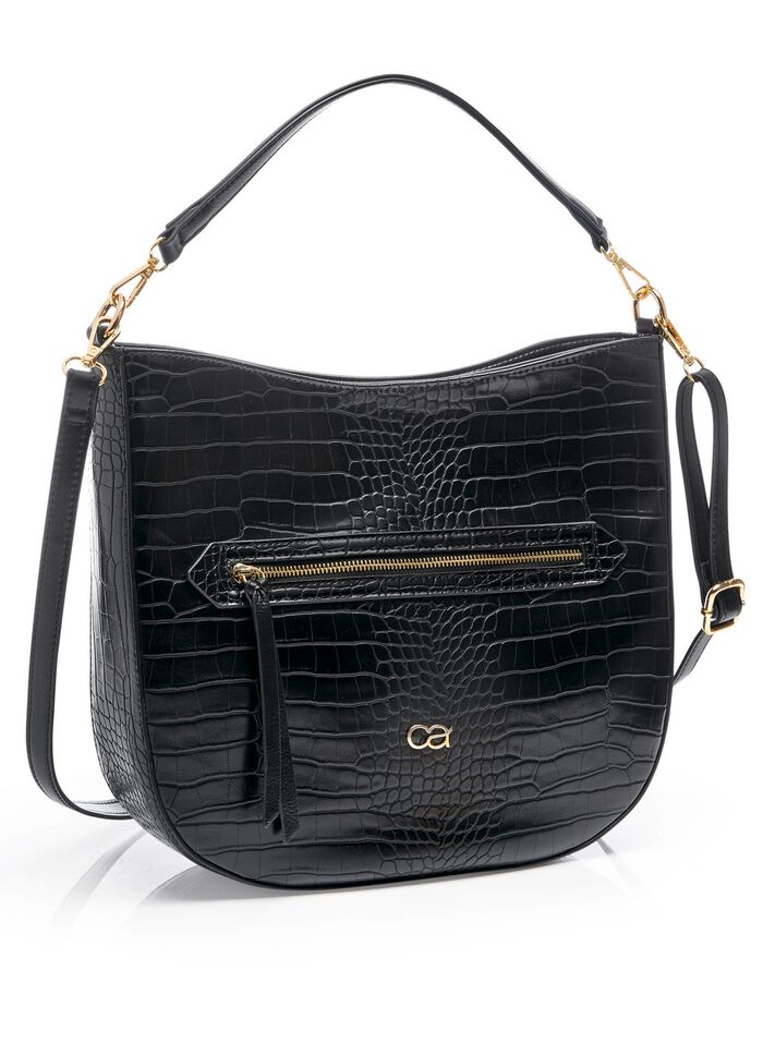 Collezione Allessandro Tasche aus krokogepr&auml;gtem Synthetikmaterial 