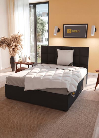 Fantastisches, mit gr&ouml;sster Sorgfalt in Deutschland hergestelltes Daunenprogramm aus dem Hause Spessarttraum 