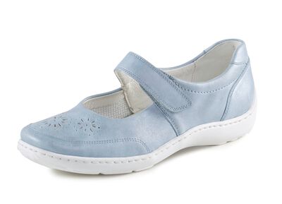 Waldl&auml;ufer, bequeme Damen-Slipper, Weite H, mit herausnehmbarem Fussbett 