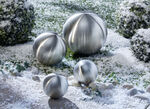 Edelstahlkugeln, 4er-Set SILBER MATT