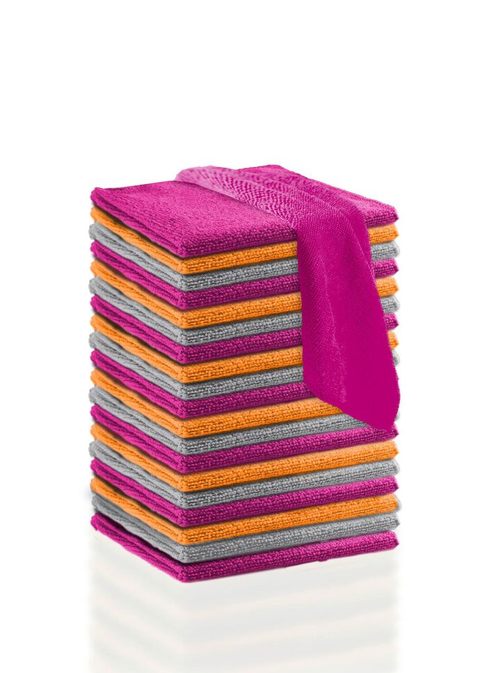 Mikrofaser-Reinigungst&uuml;cher, 20-teilig 