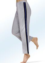 Zweierpack Schlaf- und Freizeithosen mit Galonstreifen 