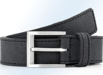 Ledergürtel SCHWARZ