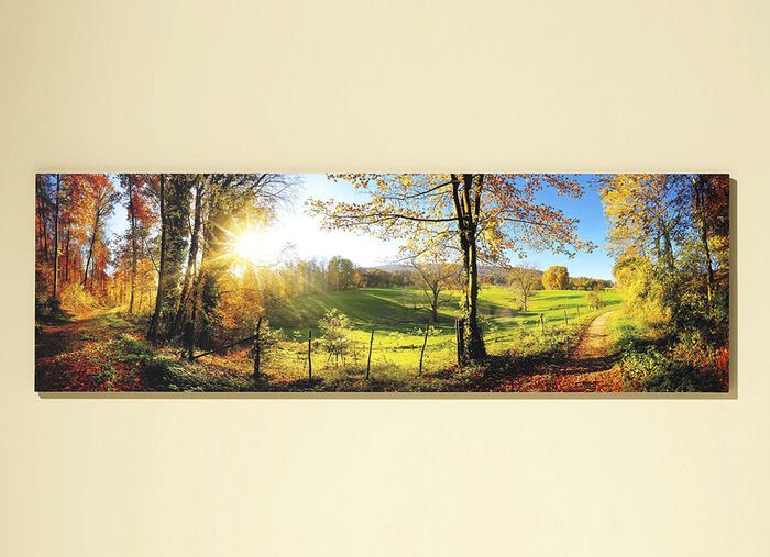 Bild mit dem Titel &laquo;Zauberhafte Landschaft im Herbst&raquo; 