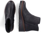 Rieker, gef&uuml;tterte Damen-Stiefeletten, Winterschuhe, mit Reissverschluss 