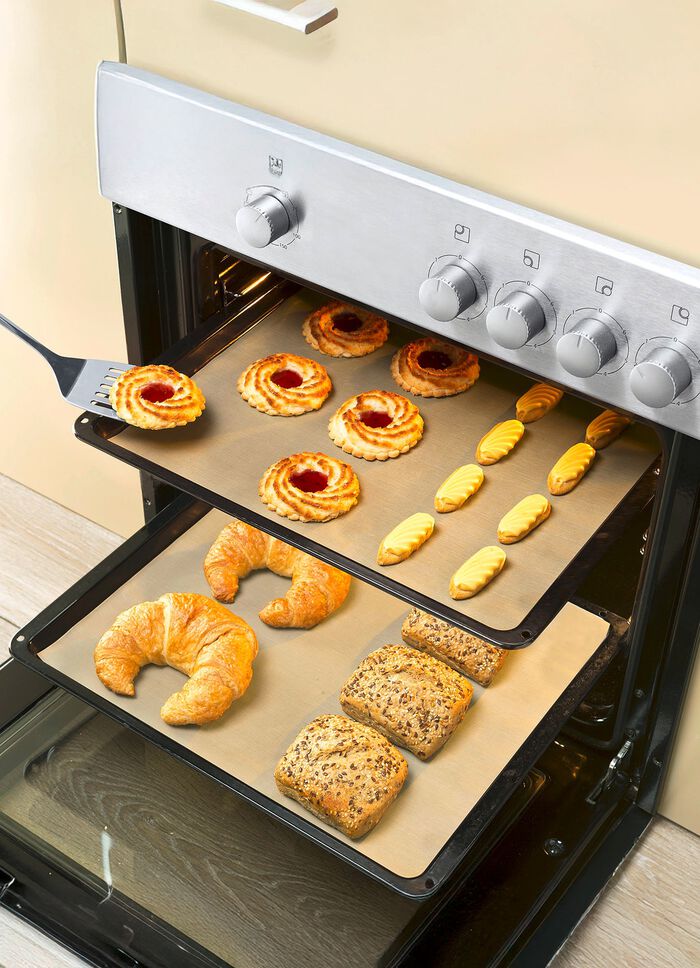 Backfolien-Set, 2-teilig, reissfest BRAUN