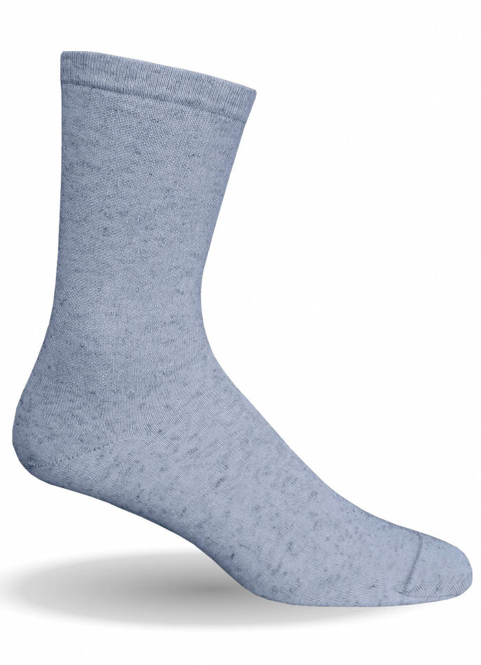 Atmungsaktive Wohlfühl-Socken oder Kniestrümpfe für Damen und Herren BLAUGRAU