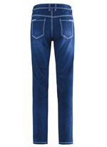 Jeans mit Ziern&auml;hten und Strasssteinen 