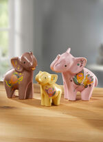 Handgefertigte Goebel Porzellan-Elefanten 