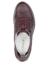 Waldläufer, leichte Damen-Sneaker, Weite H, mit herausnehmbarem Fussbett BORDEAUX