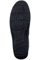 Waldläufer, bequeme Damen-Slipper, Weite H, mit herausnehmbarem Fussbett MARINE