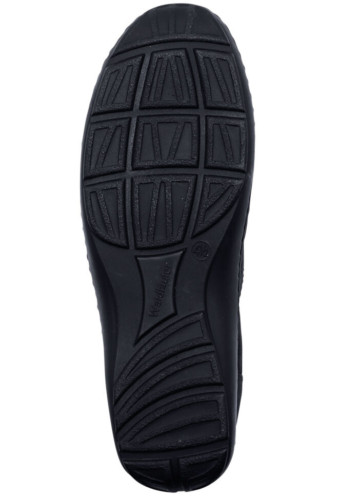 Waldläufer, bequeme Damen-Slipper, Weite H, mit herausnehmbarem Fussbett MARINE