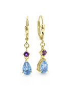 Ohrringe mit Blautopas 