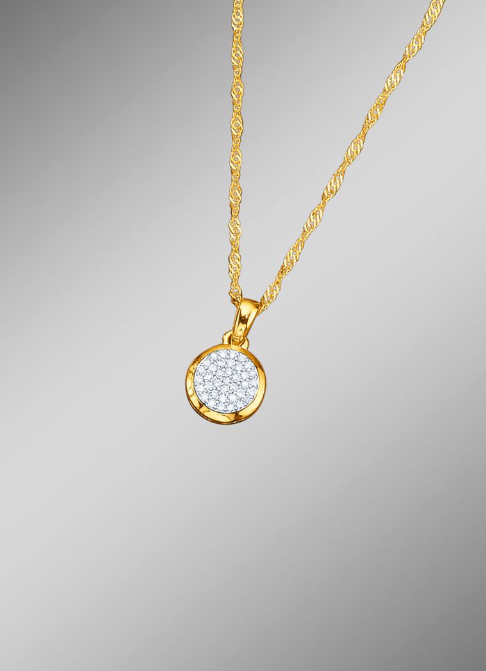 Anh&auml;nger mit Singapurkette 