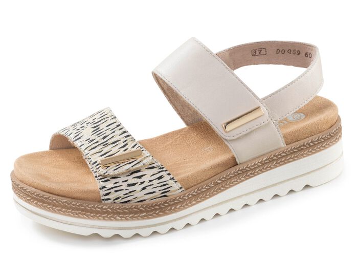 Remonte, schicke Damen-Sandalen, mit herausnehmbarem Fussbett 