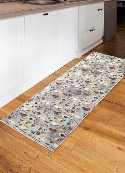 Küchenläufer und -teppiche Kaffee 